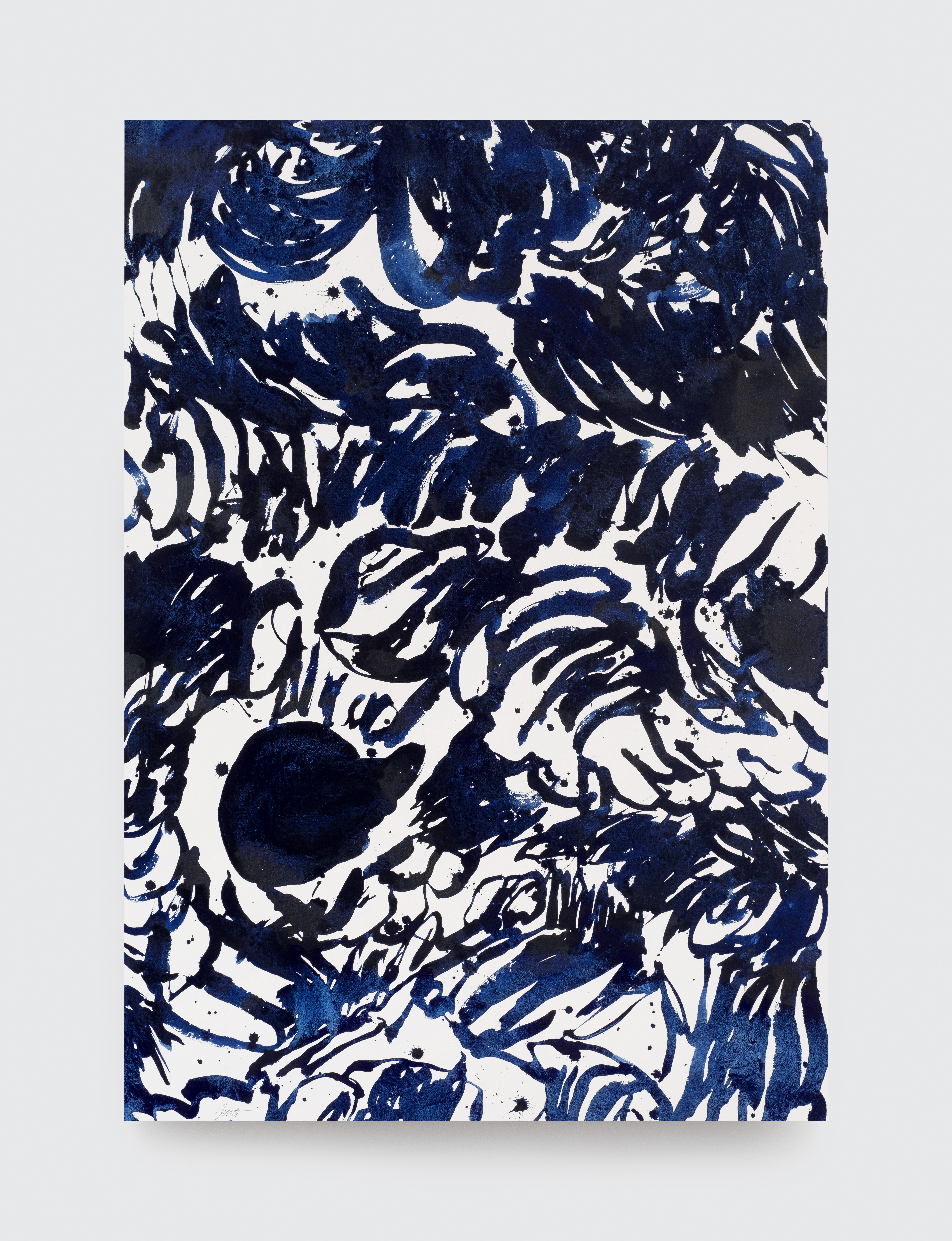 2025 S85 Pigments sur papier 107X76 cm