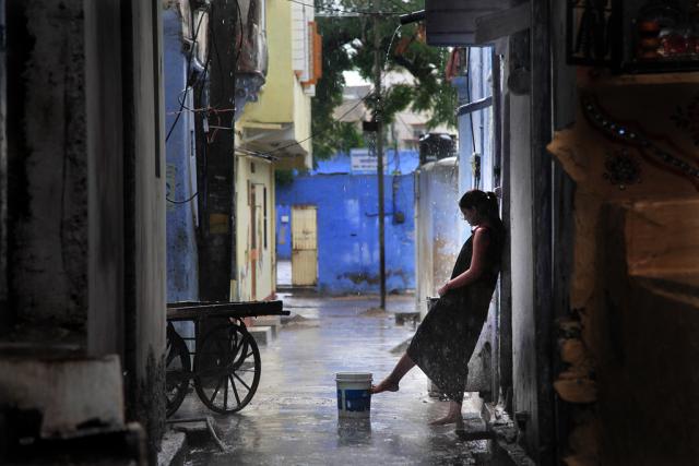 Jacrot: la récolte Inde 70x105cm 16 ex
