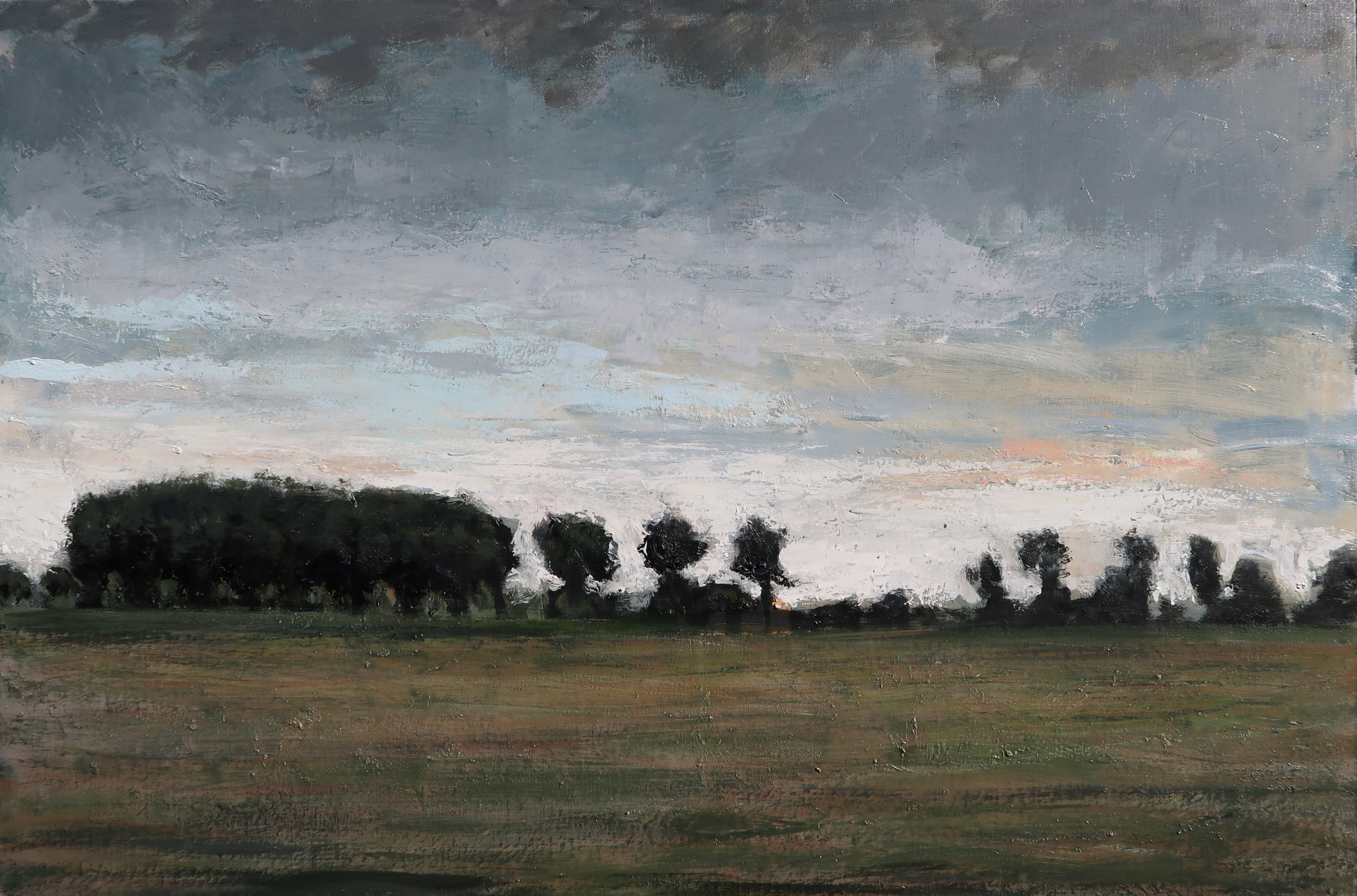 Arbres et boscquets (97x146cm)