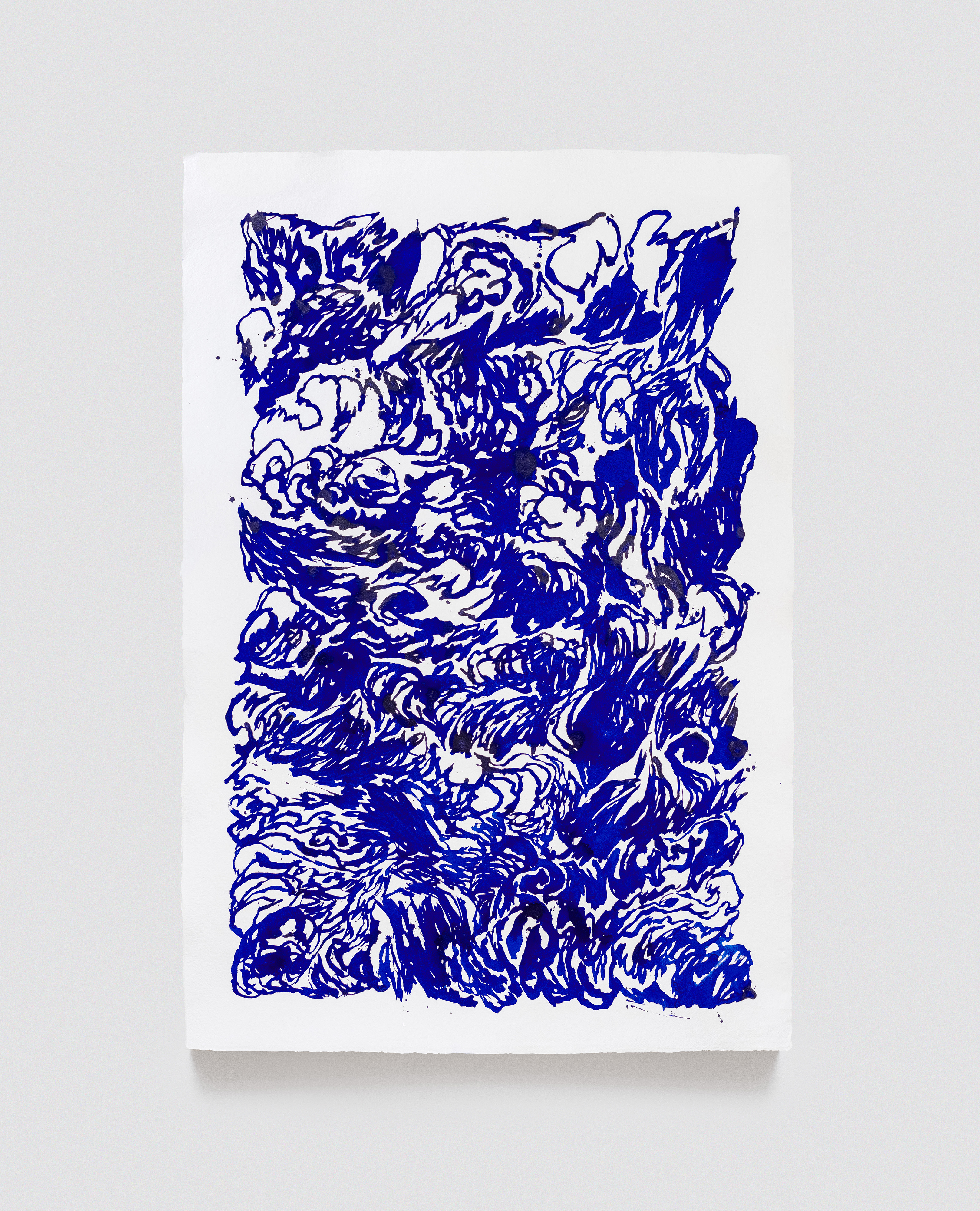 2024 N°113 Pigments sur papier 160 x 110 cm