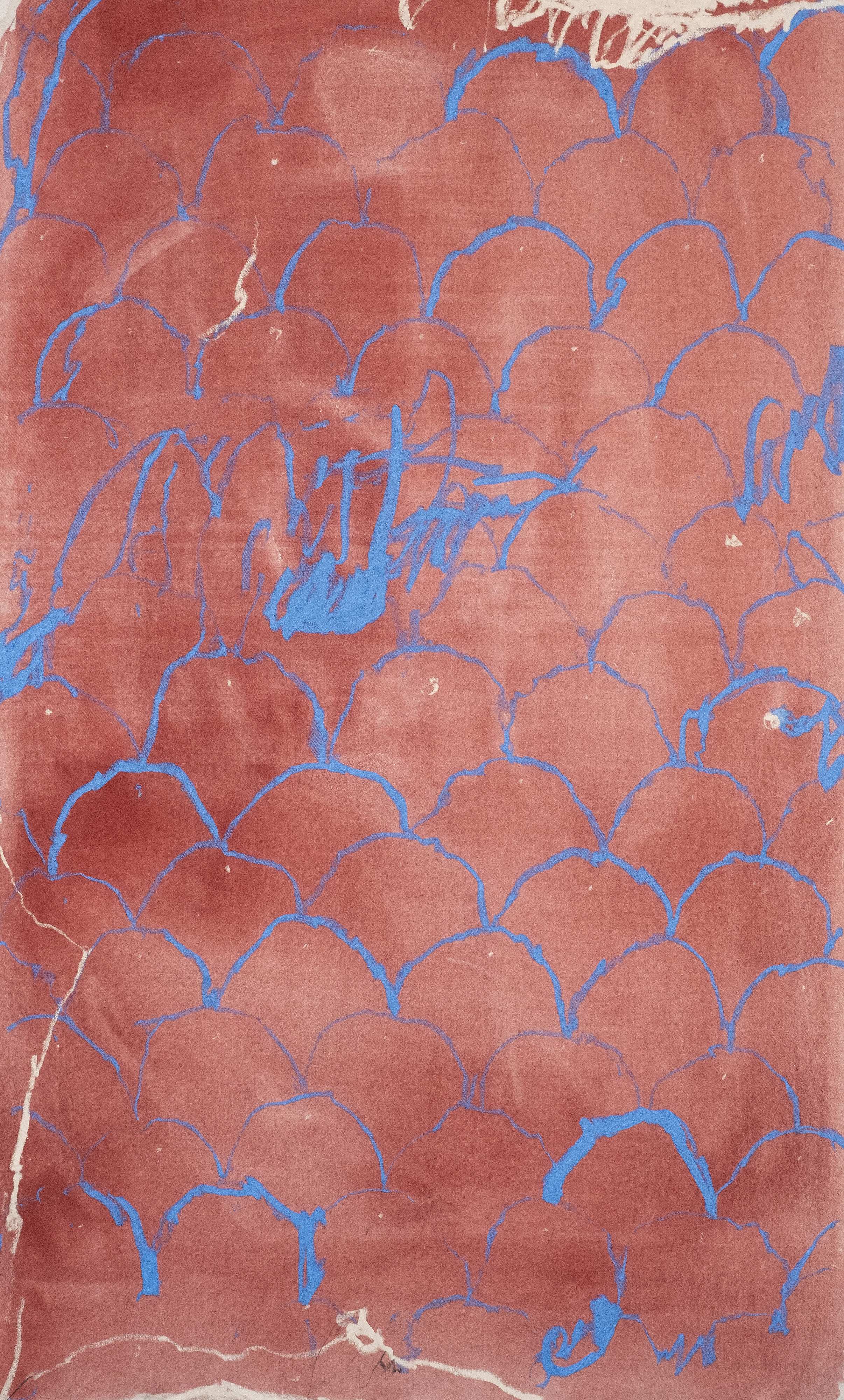 2024 N°105 Pigments sur coton 142 x 85 cm