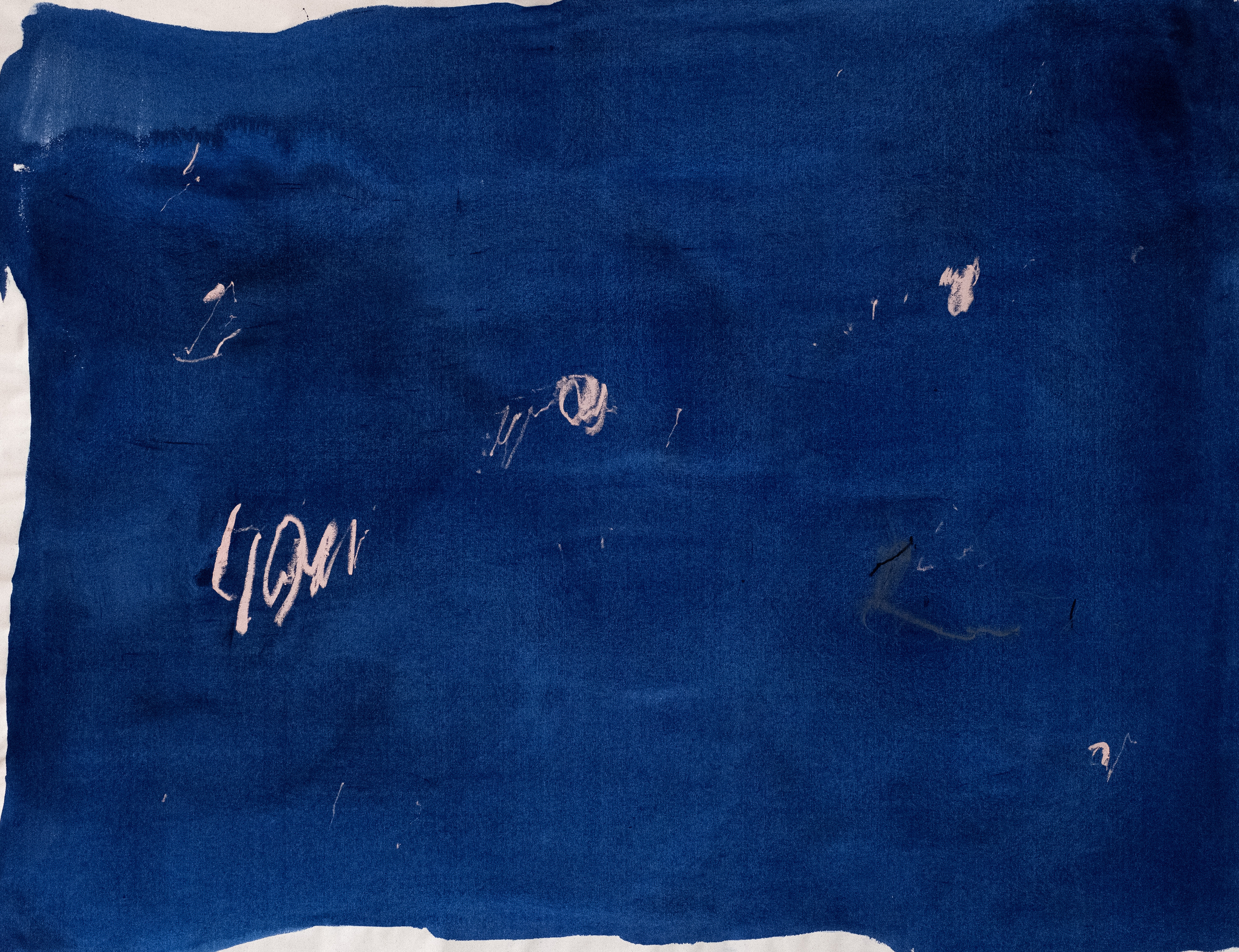 2024 N°110 Pigments sur coton 110 x 142 cm