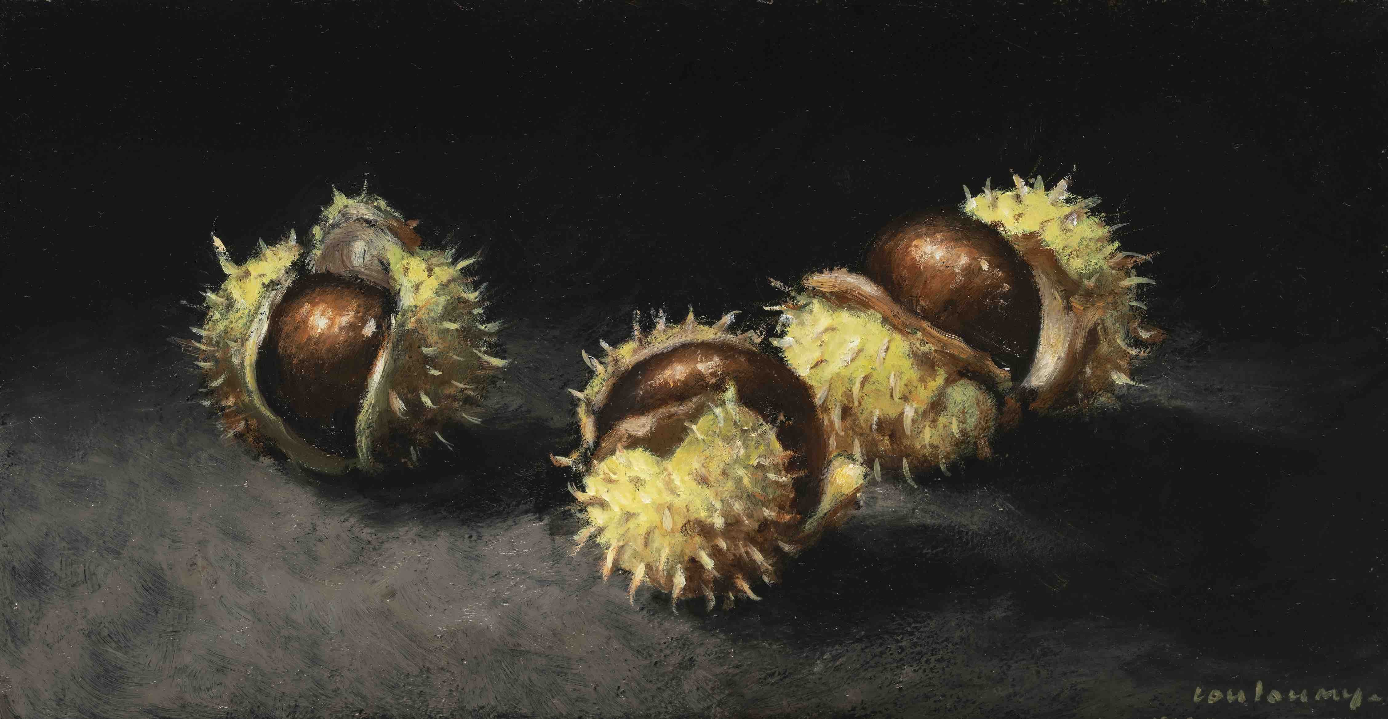 2023 COULOUMY Les châtaignes 13x25 cm