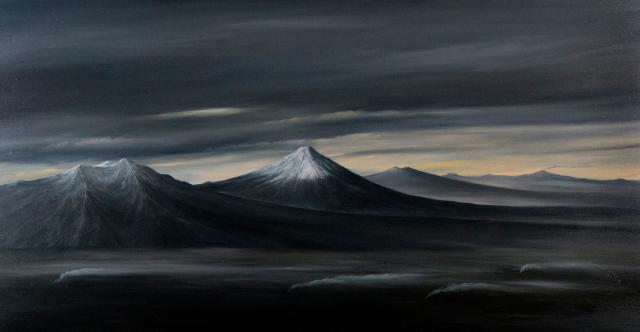 NUMA DROZ les premiers temps 60 x 120 cm