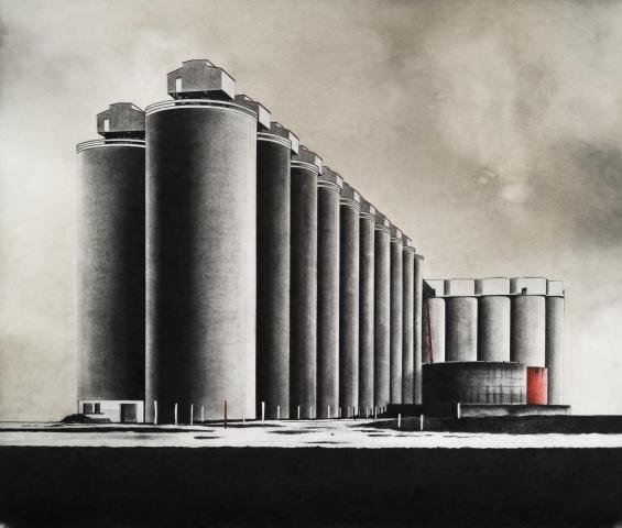 Silo 33 110 x 130 cm