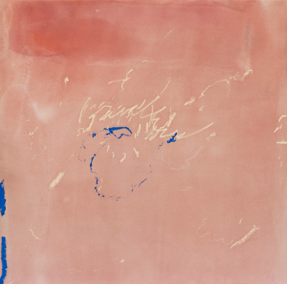 2022 N° 82 Pigments, encre & huile sur coton 95 x 97 cm