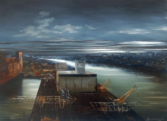 BASTARDOZ Port de Bâle 80 x 110 cm